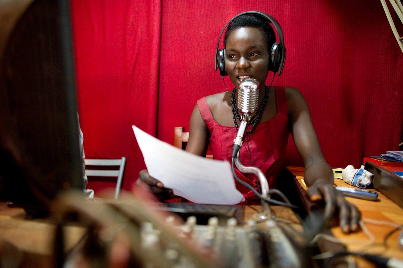 Radio broadcaster in Yei, South Sudan